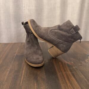 Dolcetta Gavin Womens' Ankle Zip Up Boots Granite US 6.5 M - Gray Dress Boot